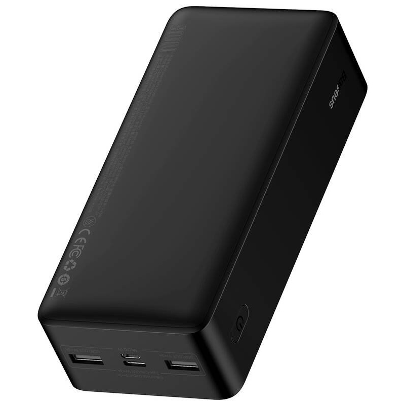 Baseus PPBD050201 Bipow Digital Display Powerbanka 30000mAh 15W Black