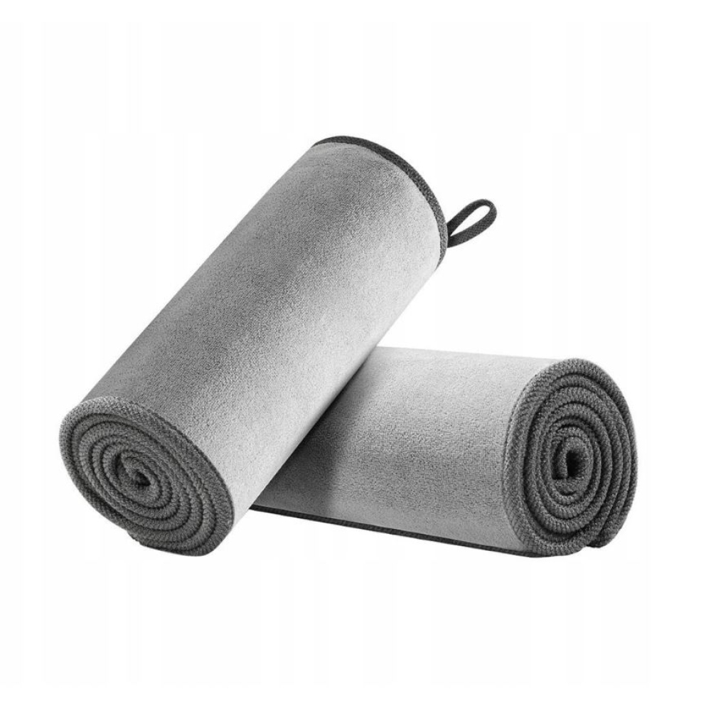 Baseus ručník na karosérii auta z mikrovlákna (40x80 cm) - šedý