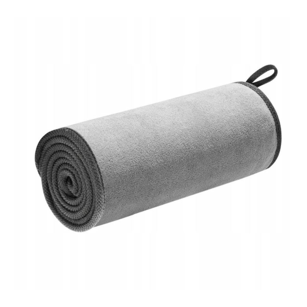 Baseus ručník na karosérii auta z mikrovlákna (40x80 cm) - šedý