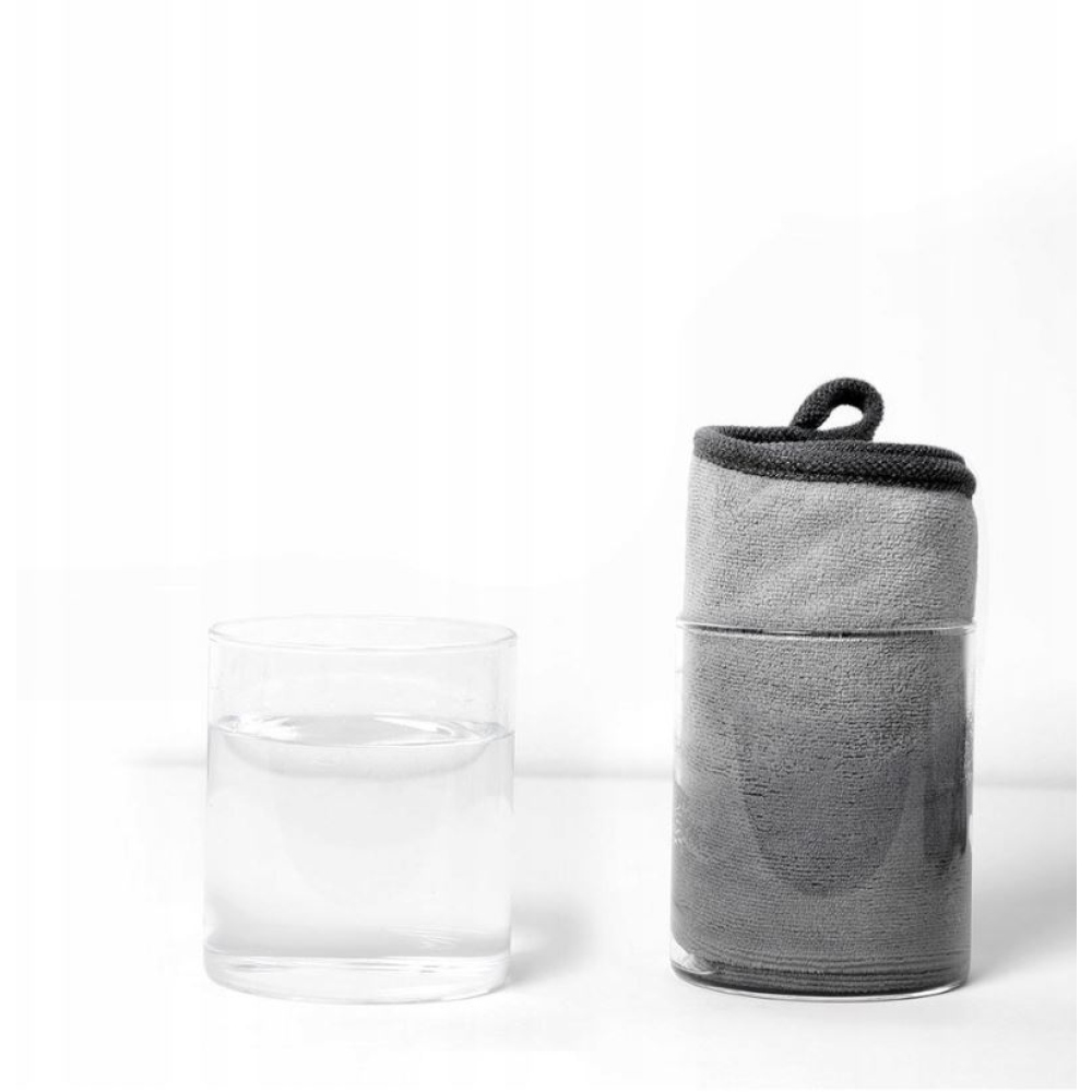 Baseus ručník na karosérii auta z mikrovlákna (40x80 cm) - šedý