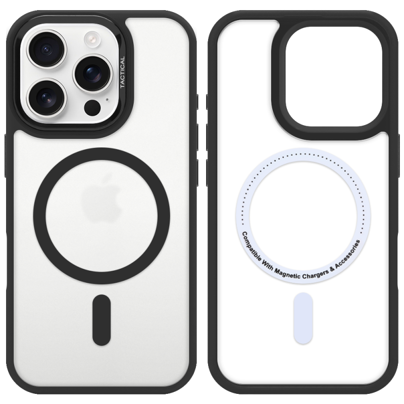 Tactical MagForce Hyperstealth 3.0 Kryt pro Apple iPhone 16 Pro Asphalt
