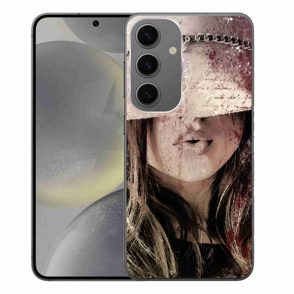 Gelový kryt mmCase na Samsung Galaxy S24+ - dívka