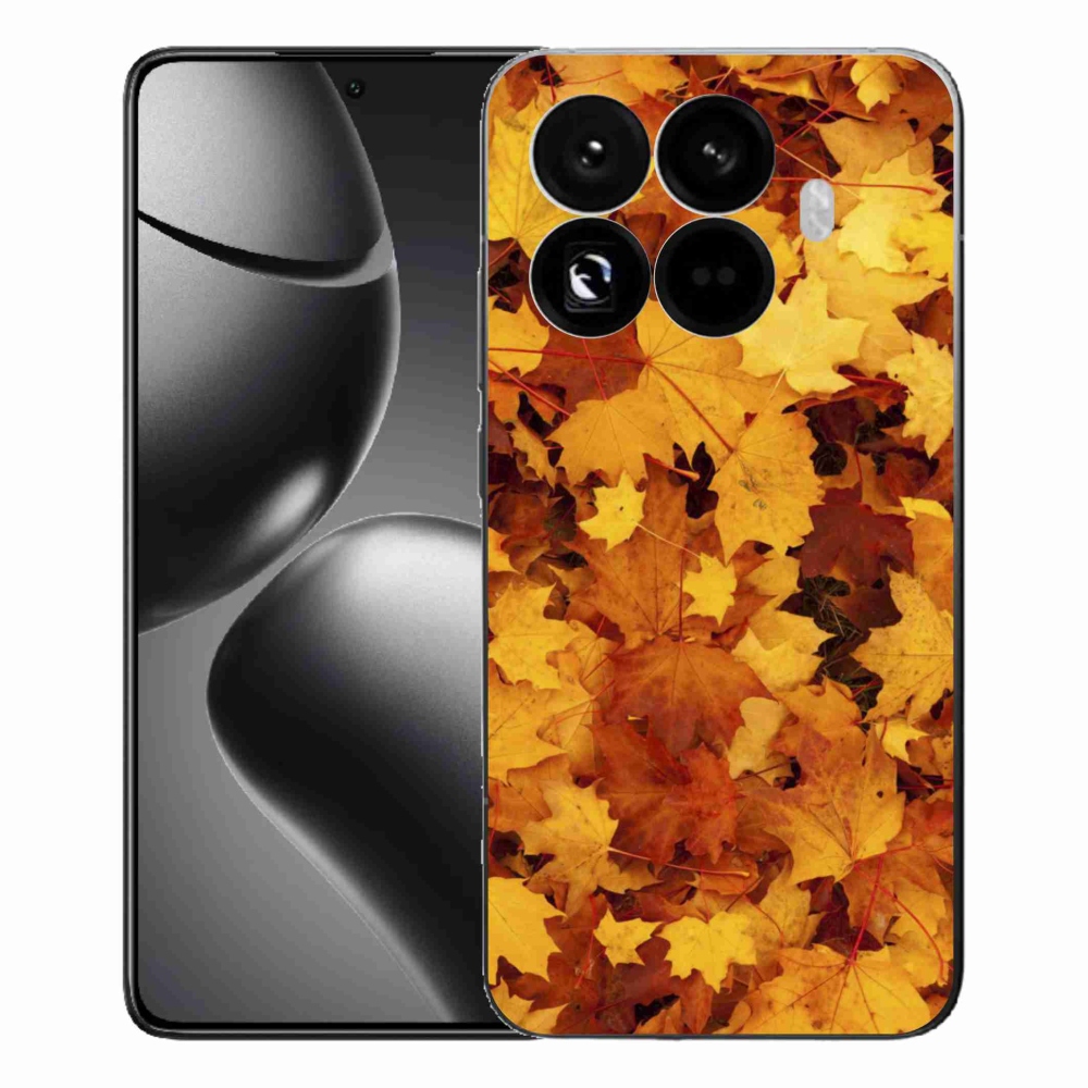 Gelový kryt mmCase na Xiaomi 15T Pro - javorové listy