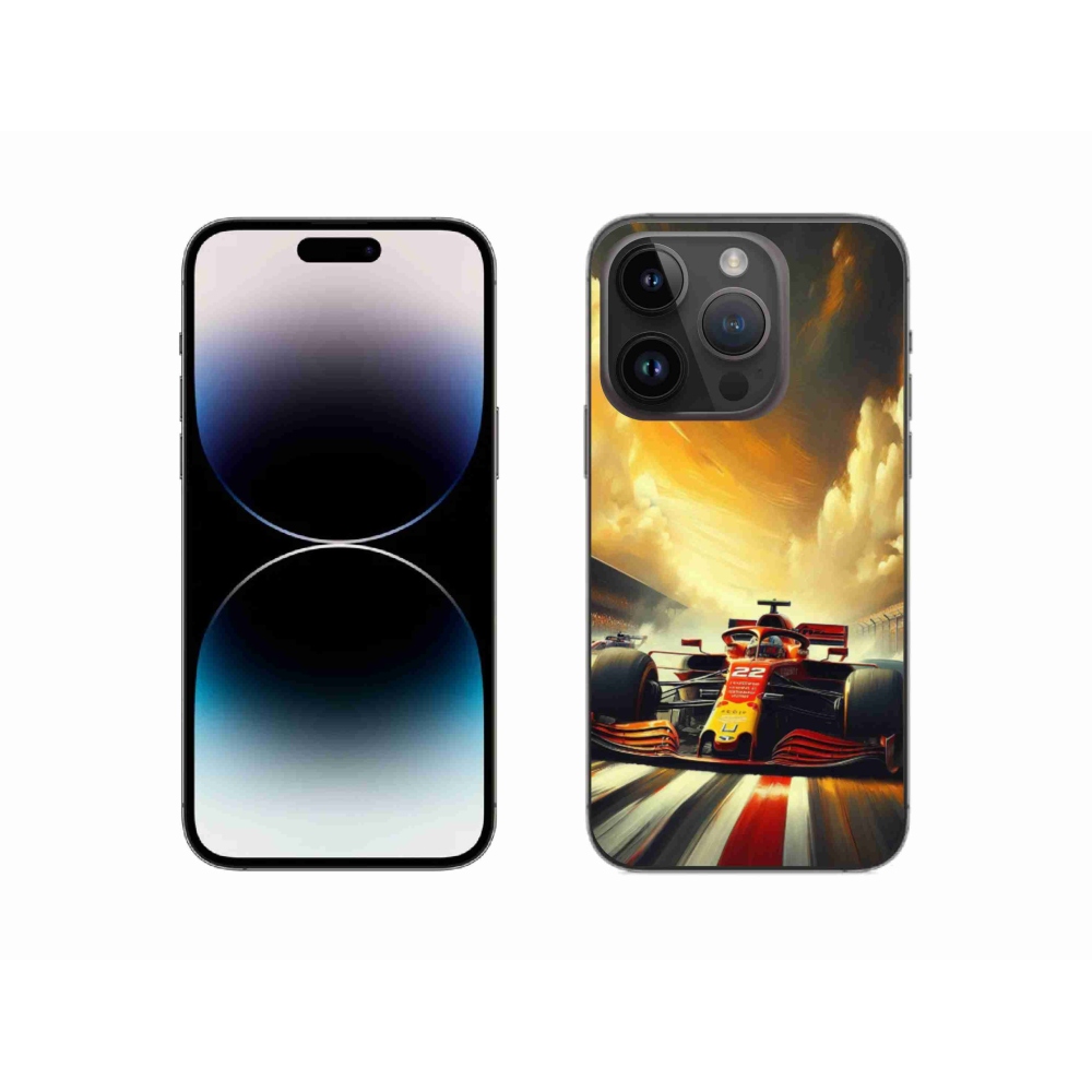 Gelový kryt mmCase na iPhone 14 Pro 6.1 - formule 2
