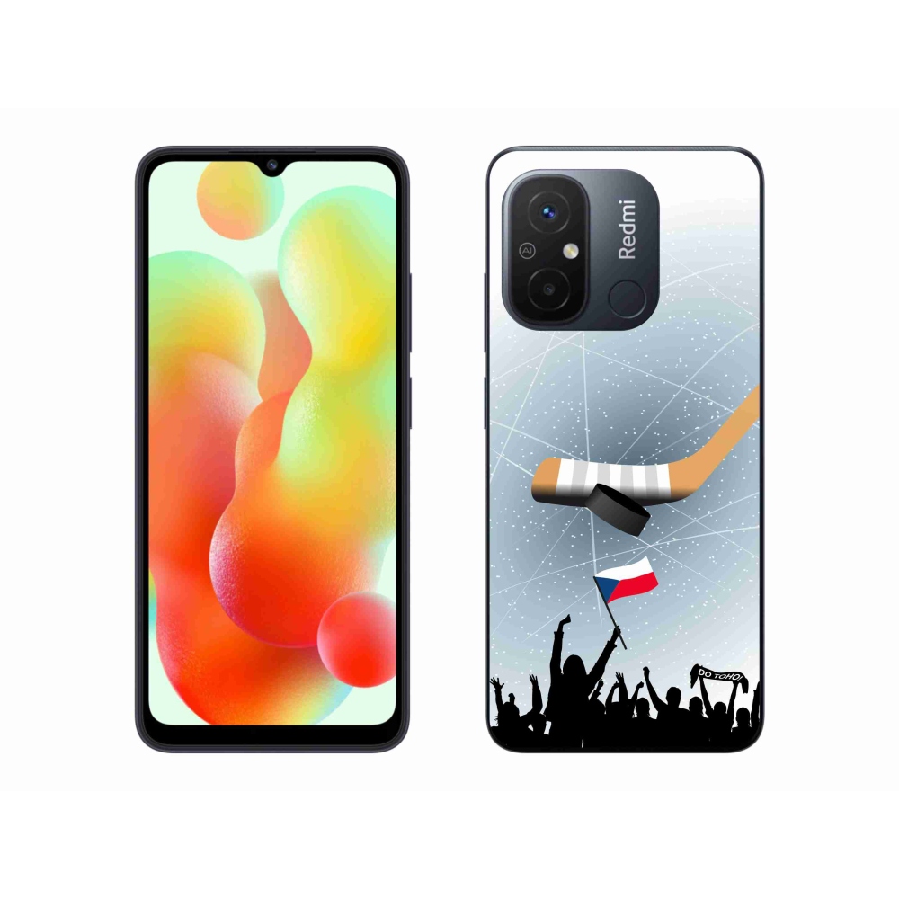Gelový kryt mmCase na Xiaomi Redmi 12C - fanoušci hokeje