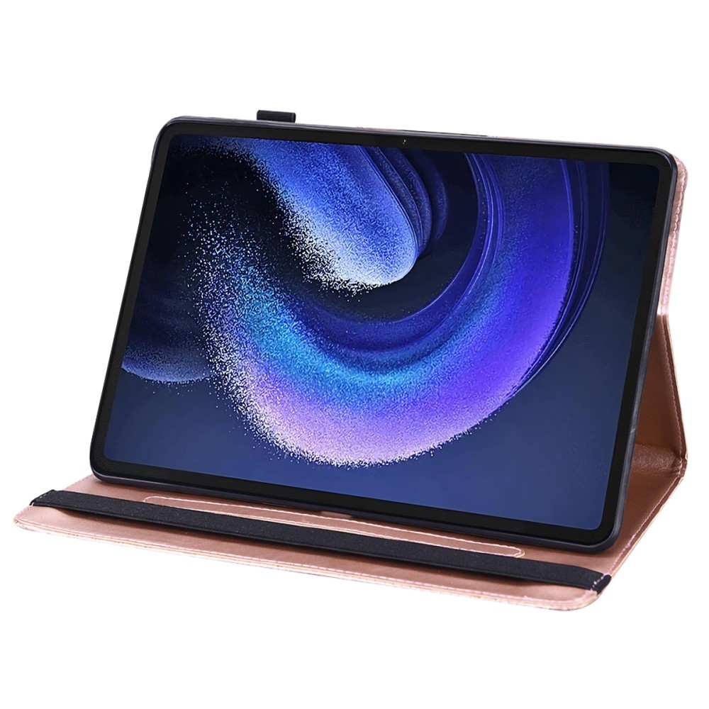 Imprint zavírací pouzdro na Xiaomi Pad 6 - růžovozlaté