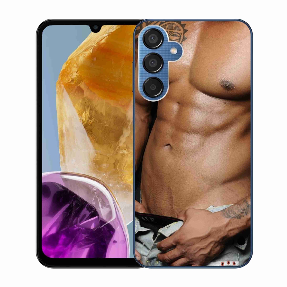 Gelový kryt mmCase na Samsung Galaxy M15 5G - sexy muž