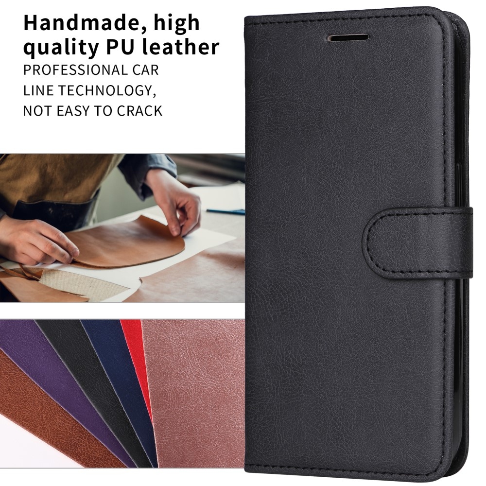 Wallet knížkové pouzdro na Xiaomi Redmi A5 (173.45x79.35x8.45mm) - černé