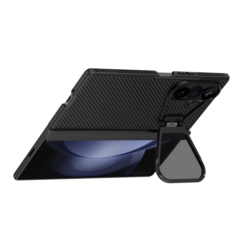 Nillkin CamShield Prop Magnetic (Transparent Lens) Zadní Kryt pro Samsung Galaxy Z Fold 8 Ultra Black