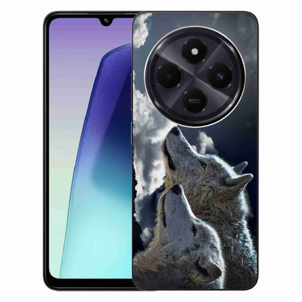 Gelový kryt mmCase na Xiaomi Redmi 14C/Poco C75 - vlci