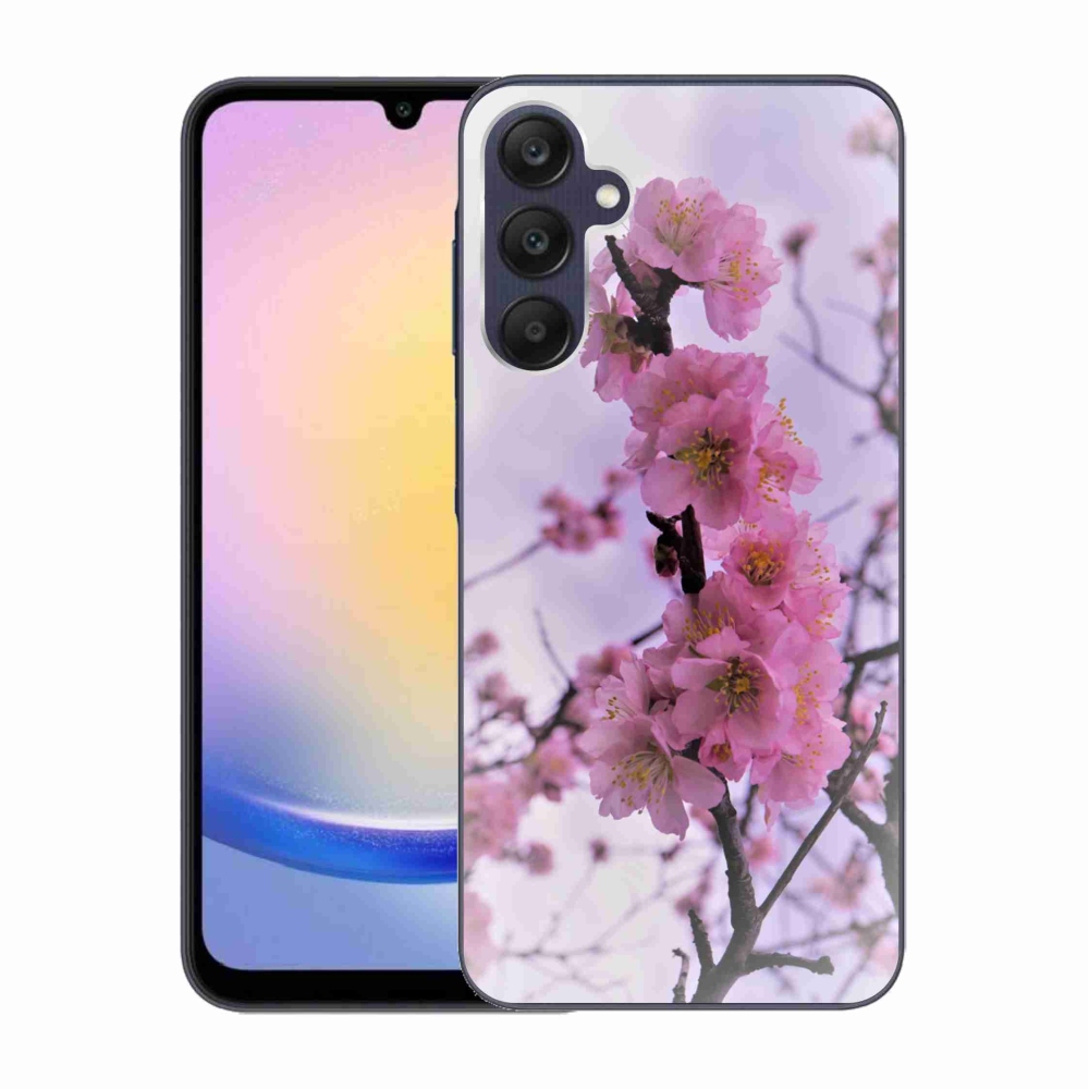 Gelový kryt mmCase na Samsung Galaxy A25 5G - květiny 7