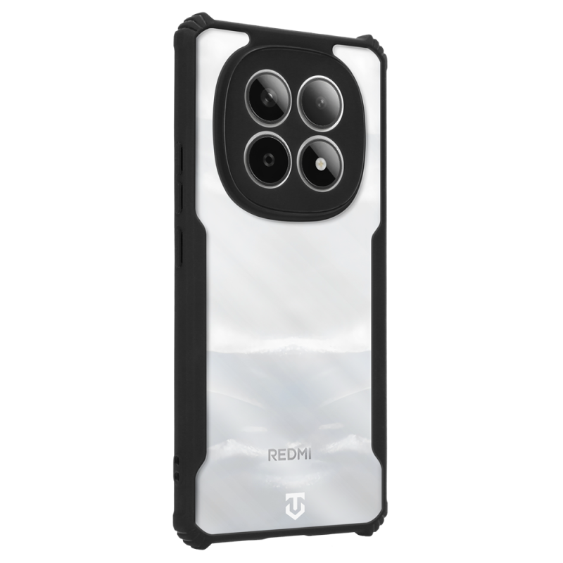 Tactical Quantum Stealth Kryt pro Xiaomi Redmi Note 15 5G Clear/Black