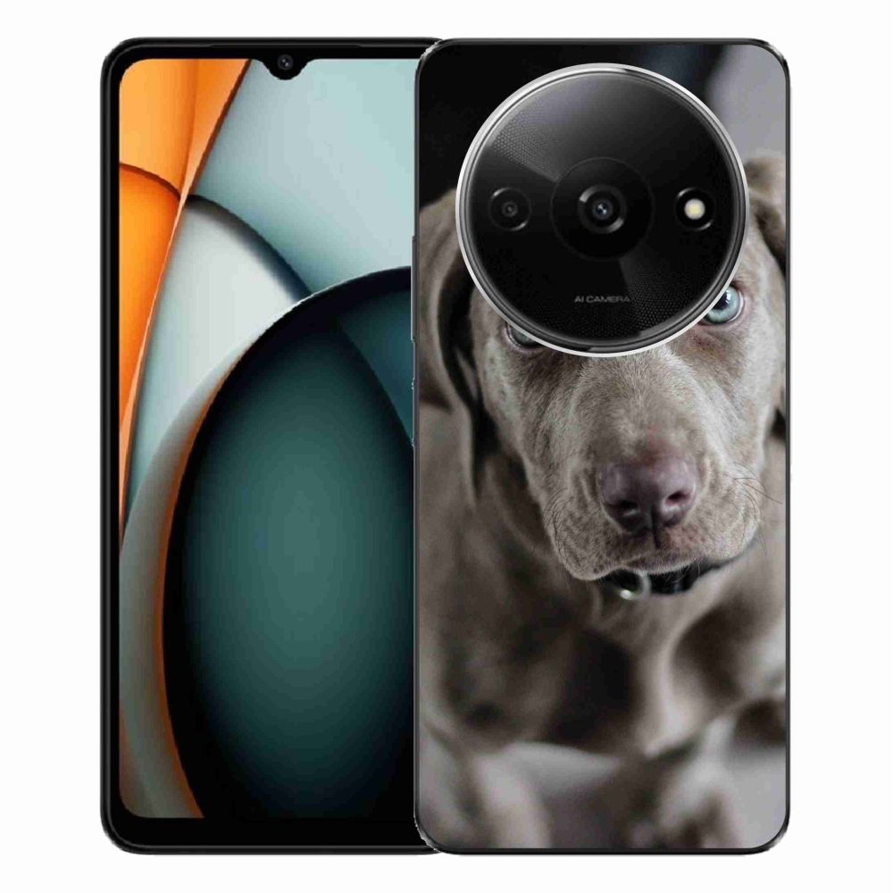 Gelový obal mmCase na Xiaomi Redmi A3 - výmarský ohař
