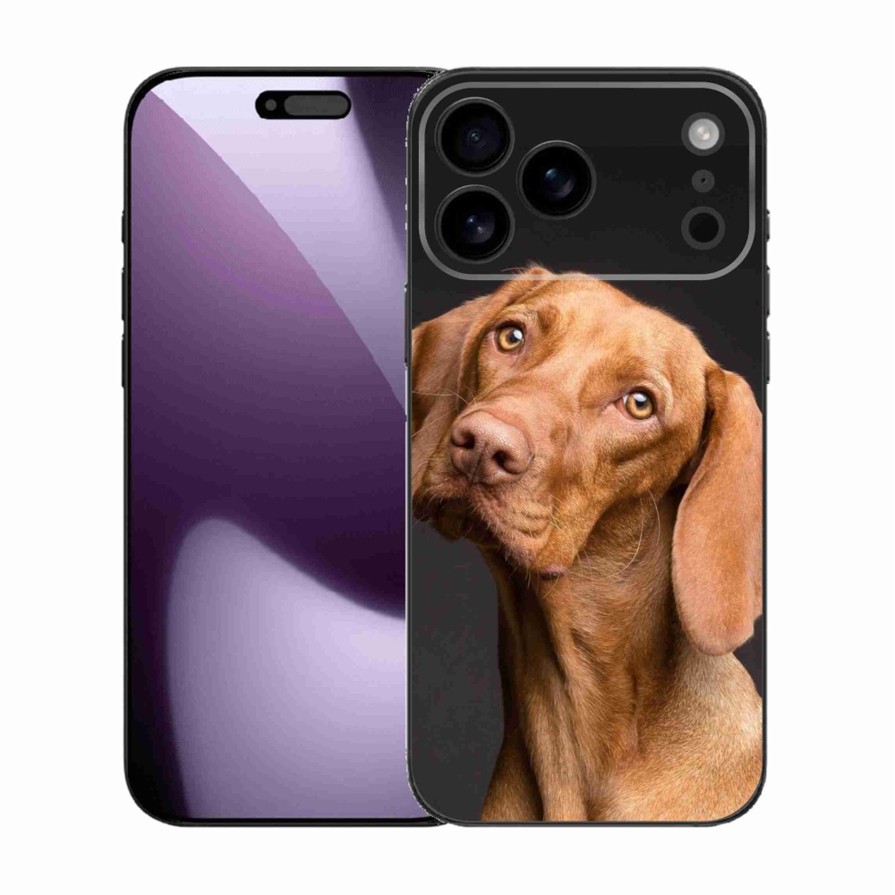 Gelový kryt mmCase na iPhone 17 Pro Max - maďarský ohař