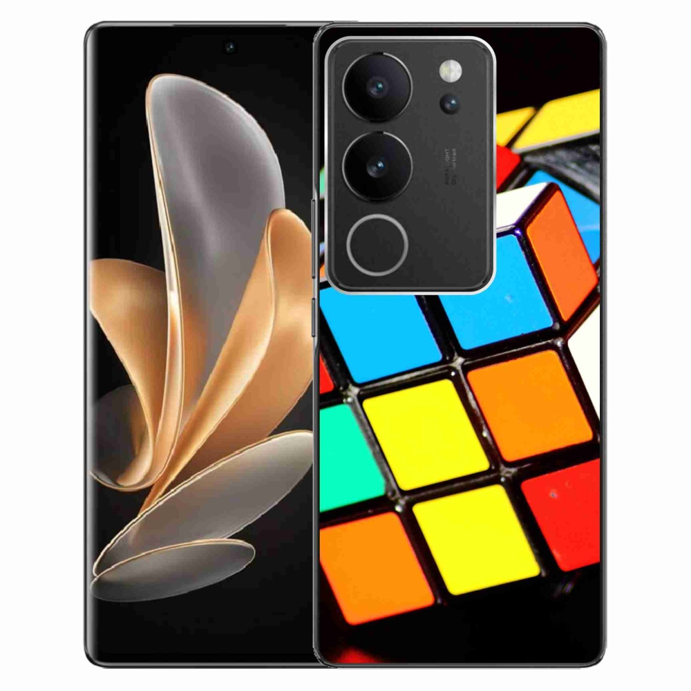 Gelový obal mmCase na Vivo V29 5G - rubikova kostka