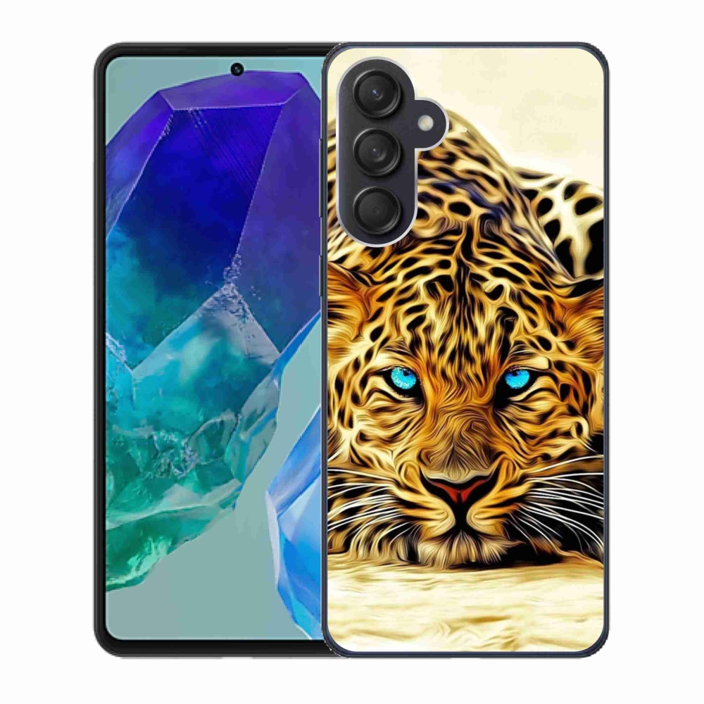 Gelový kryt mmCase na Samsung Galaxy M55 5G - kreslený tygr