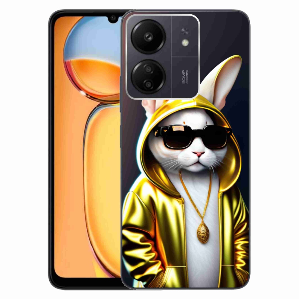 Gelový kryt mmCase na Xiaomi Poco C65/Redmi 13C - kočka boss