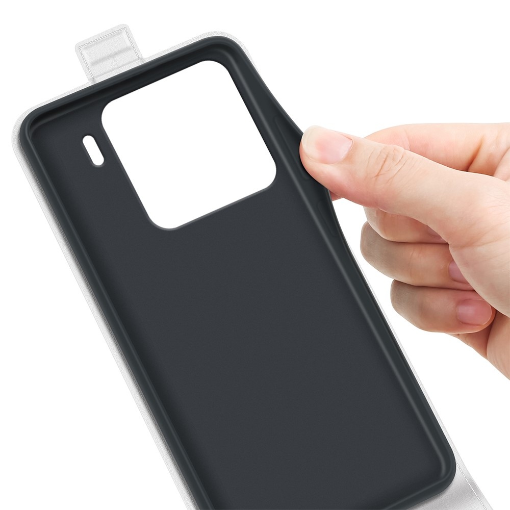 Vertical knížkové pouzdro na Xiaomi 15 - bílé
