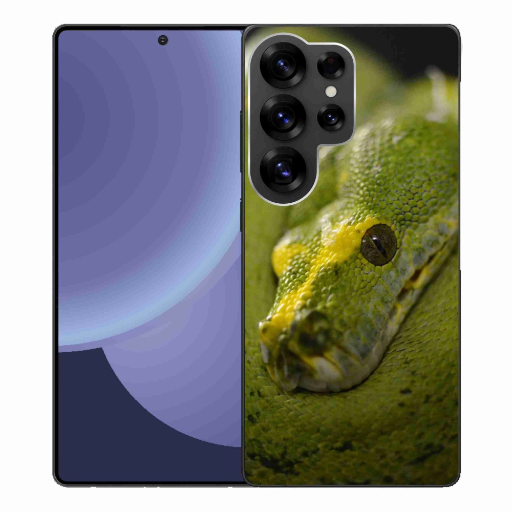 Gelový kryt mmCase na Samsung Galaxy S25 Ultra - had 2