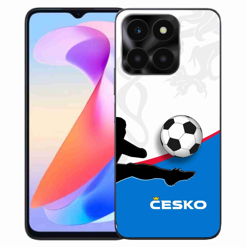 Gelový kryt mmCase na Honor X6a - fotbal Česko 3