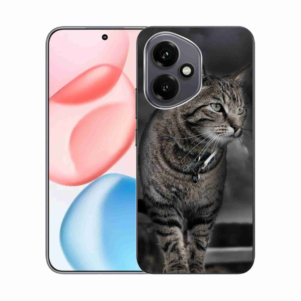 Gelový kryt mmCase na Honor 400 - kočka