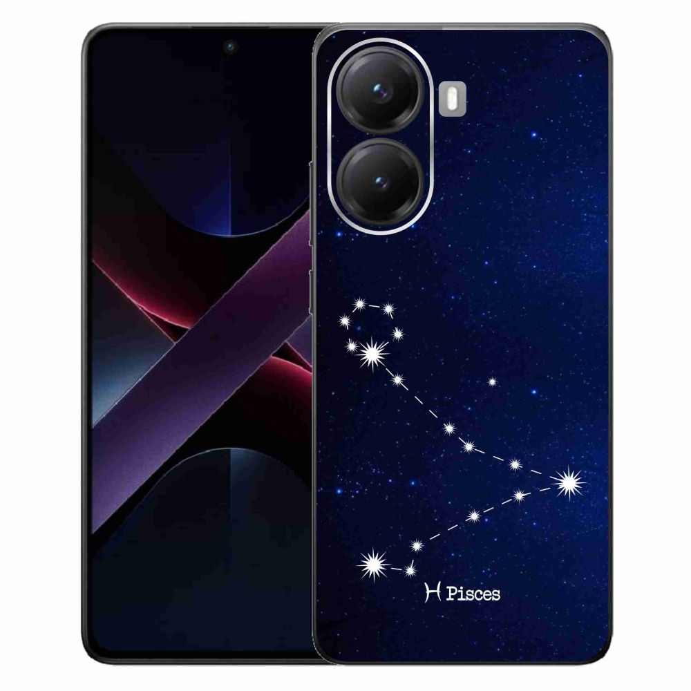 Gelový kryt mmCase na Xiaomi Poco X7 Pro 5G - souhvězdí Ryby