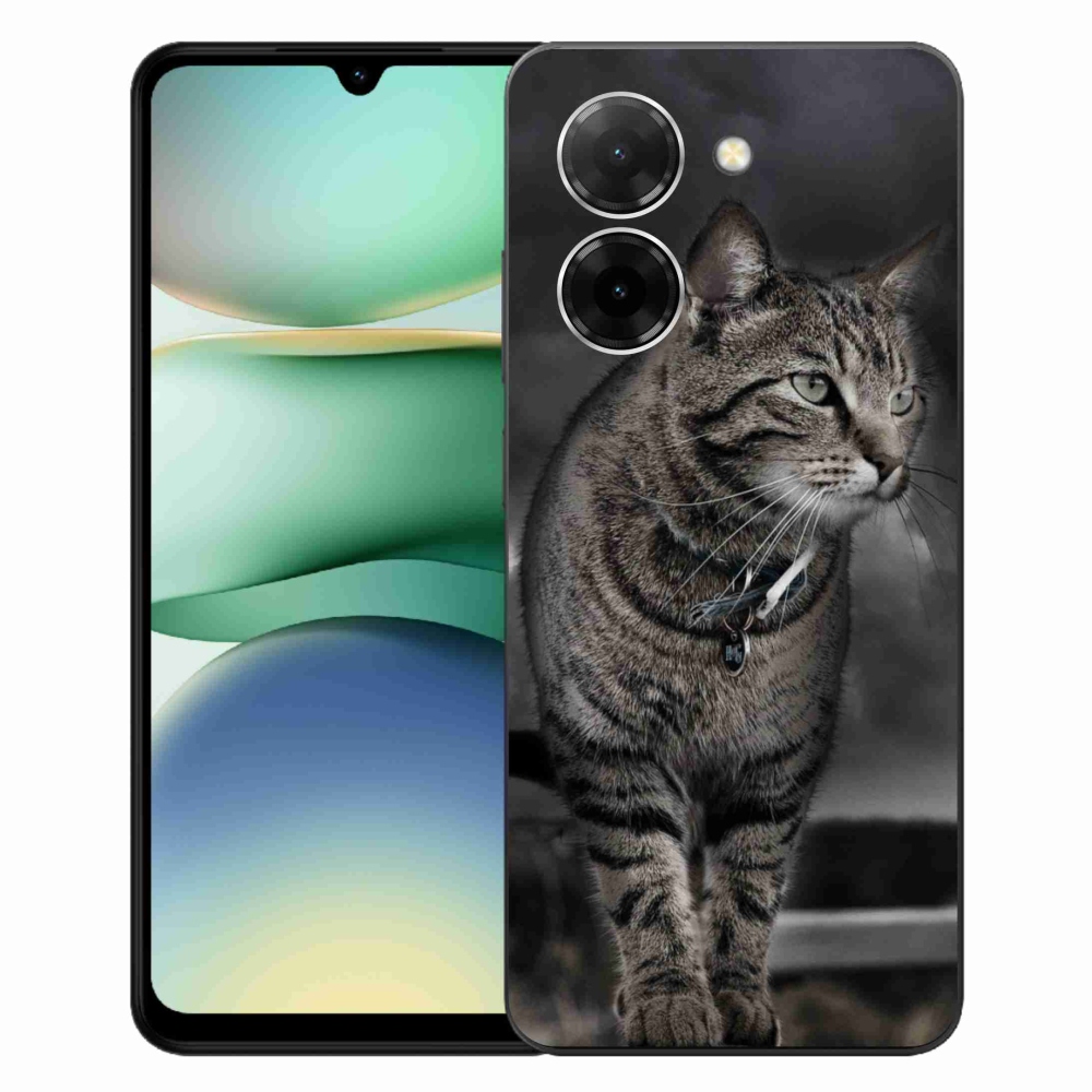 Gelový kryt mmCase na Xiaomi Redmi A5 (173.45x79.35x8.45mm) - kočka
