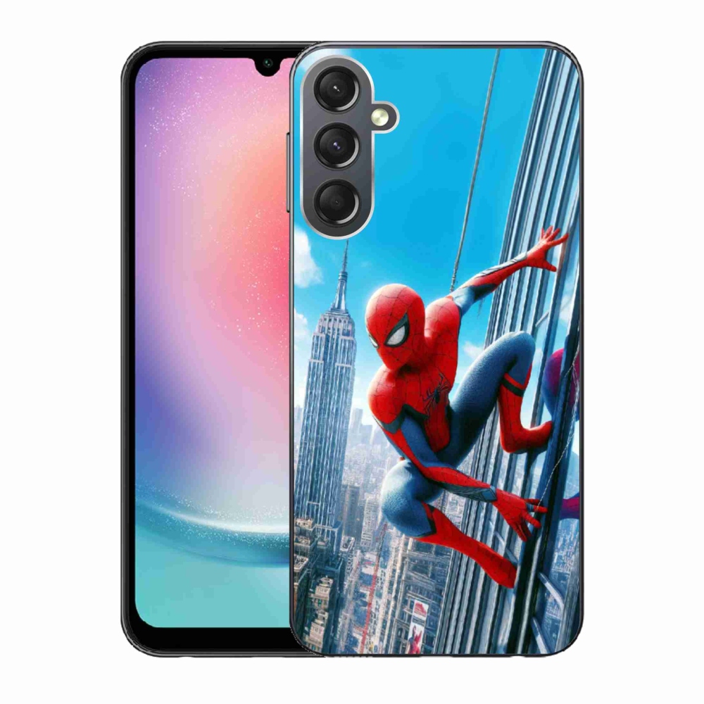 Gelový kryt mmCase na Samsung Galaxy A24 - spiderman