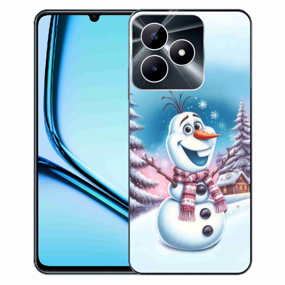 Gelový kryt mmCase na Realme Note 50 - ledové království
