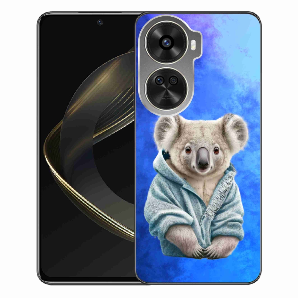 Gelový kryt mmCase na Huawei Nova 12 SE - koala ve svetru
