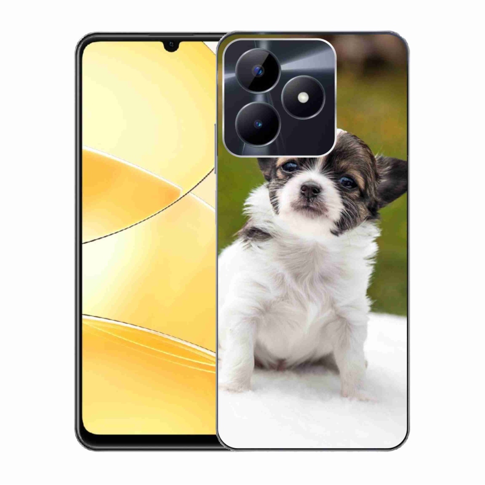 Gelový obal mmCase na Realme C51/C53 - čivava 4