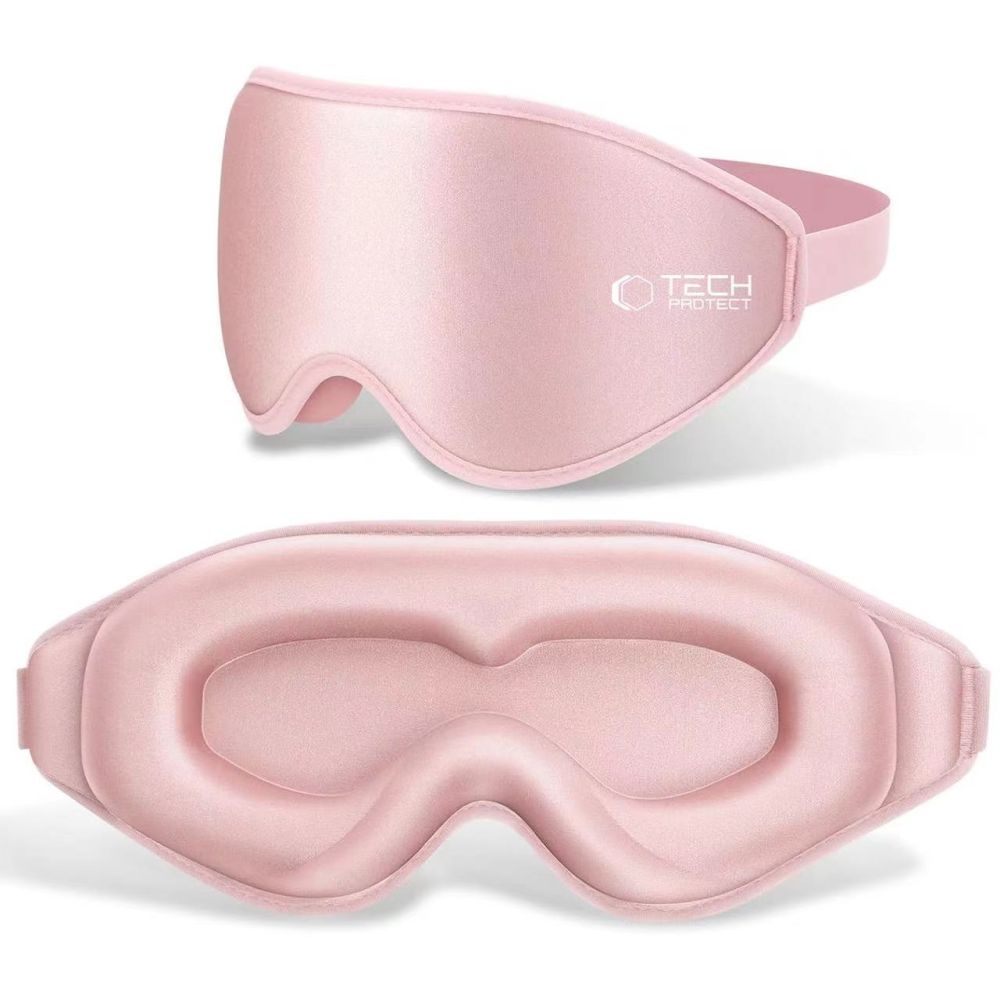 Tech-Protect EyeShade 3D maska na spaní - růžová