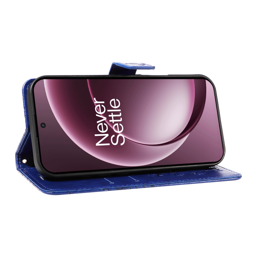 Big Butterfly knížkové pouzdro na OnePlus 15 5G - modré