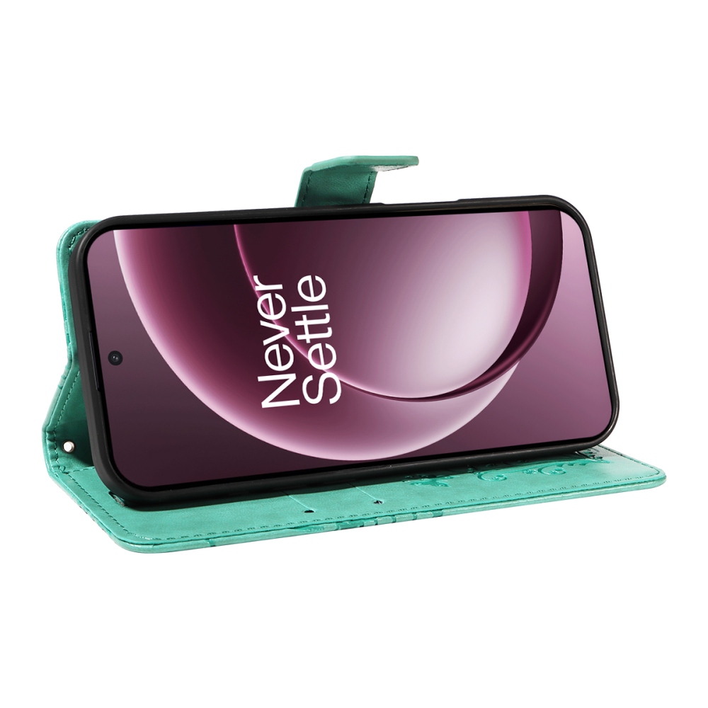 Big Butterfly knížkové pouzdro na OnePlus 15 5G - modrozelené