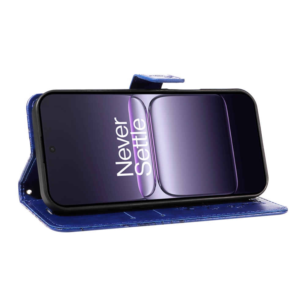 Big Butterfly knížkové pouzdro na OnePlus Nord CE5 5G - modré