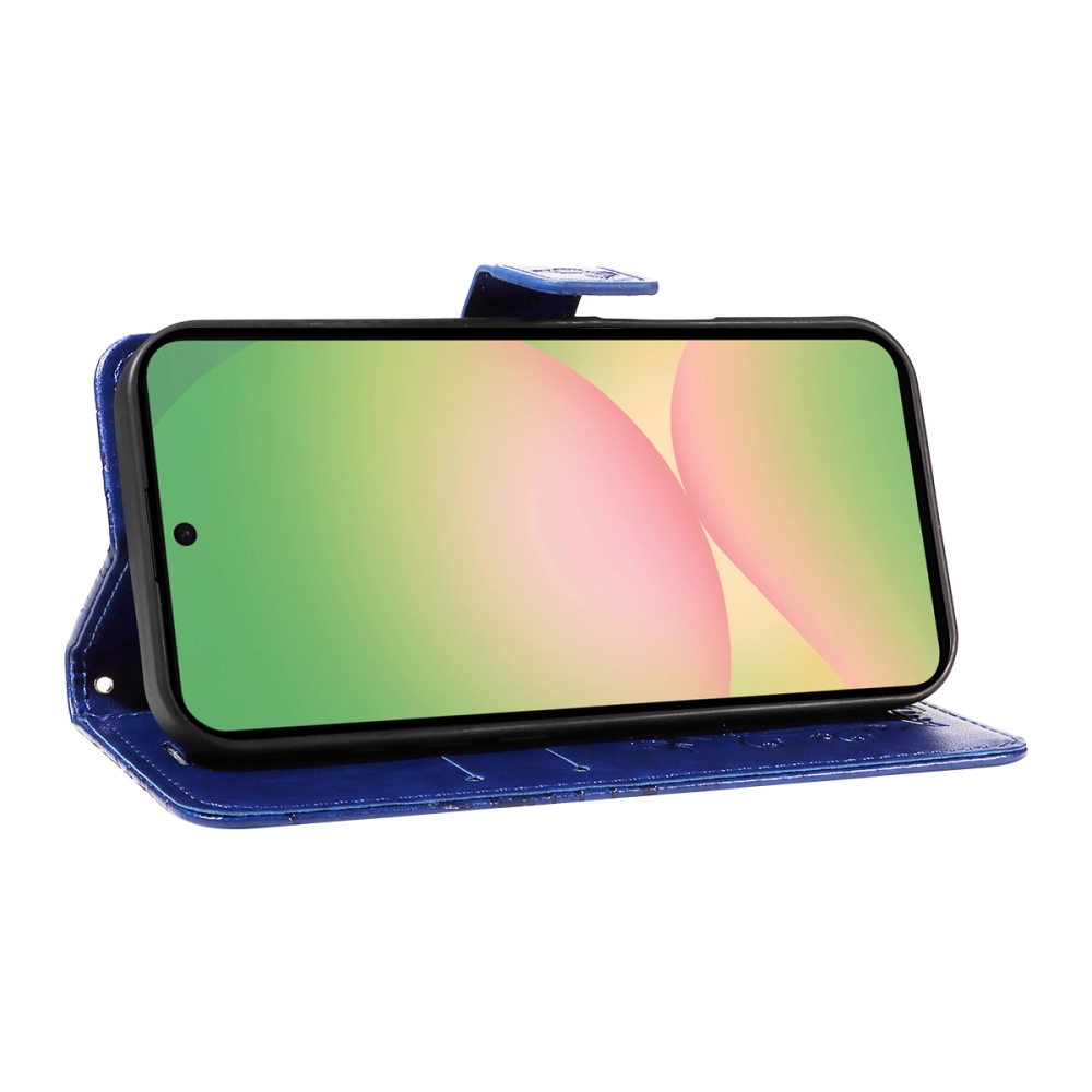 Big Butterfly knížkové pouzdro na Samsung Galaxy A57 5G - modré