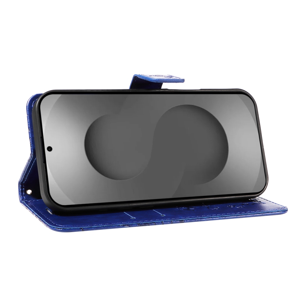 Big Butterfly knížkové pouzdro na Samsung Galaxy S26 Ultra - modré