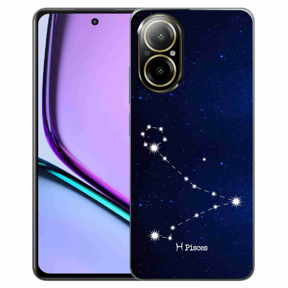 Gelový kryt mmCase na Realme C67 - souhvězdí Ryby