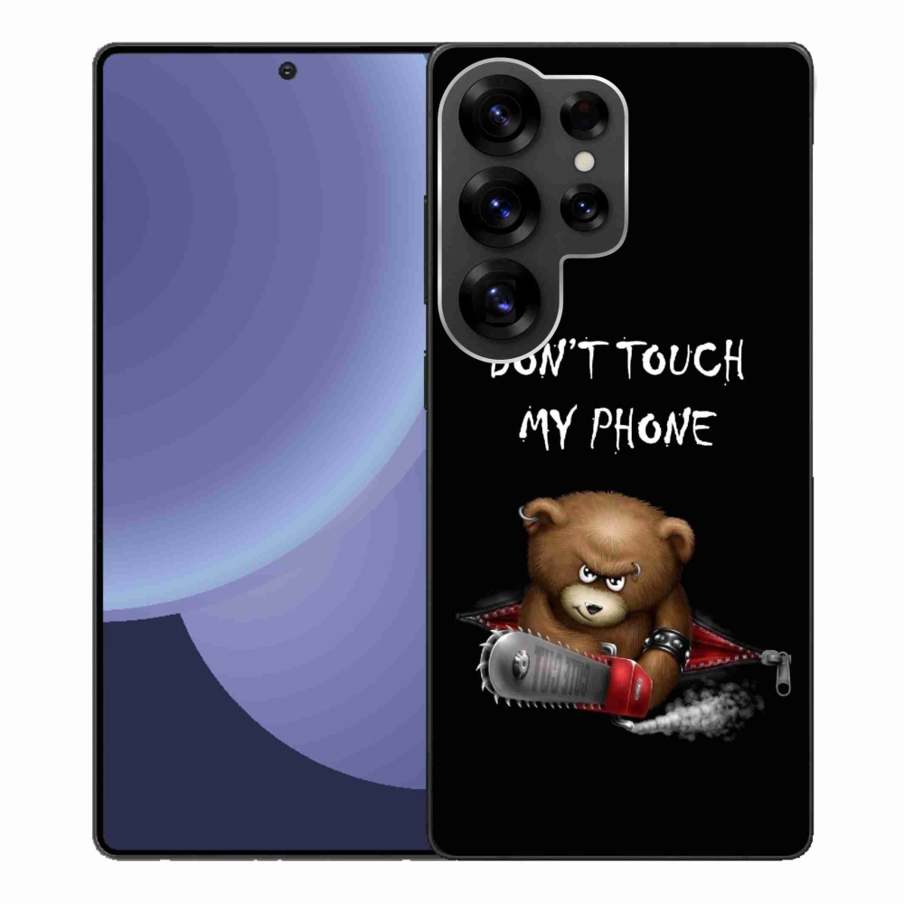 Gelový kryt mmCase na Samsung Galaxy S25 Ultra - nesahej na telefon