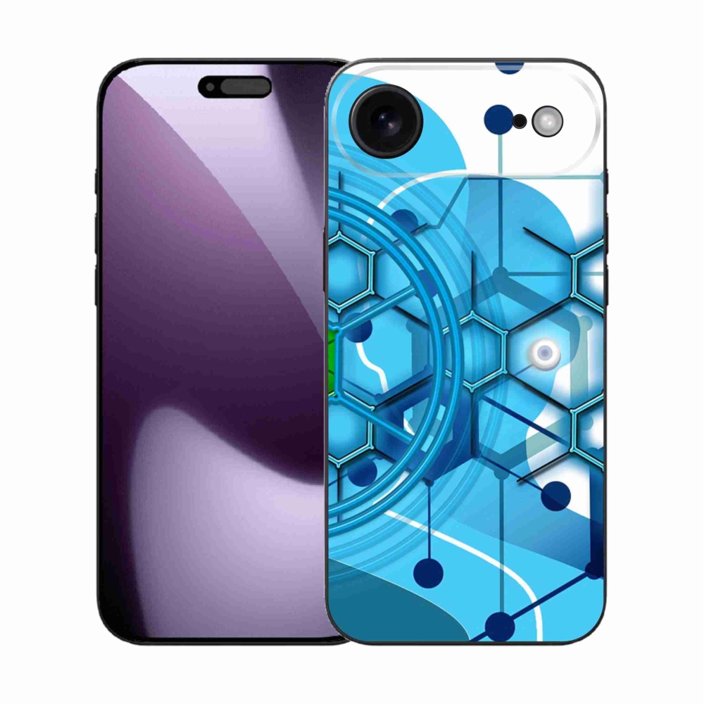 Gelový kryt mmCase na iPhone 17 Air - abstraktní vzor 2