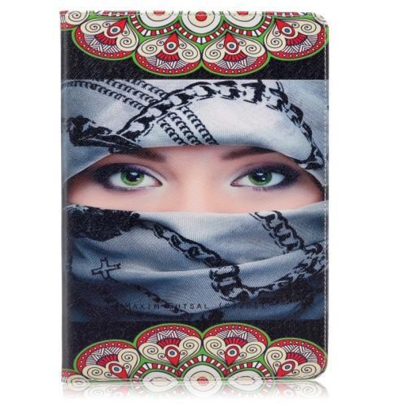 Bildi PU kožené zapínací pouzdro na iPad Pro 9.7 - arabic