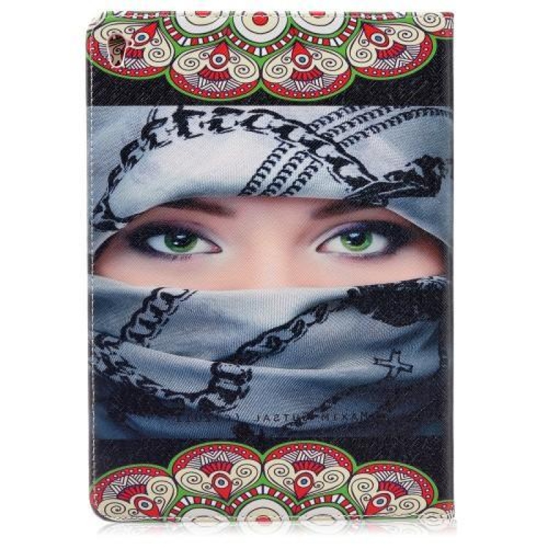 Bildi PU kožené zapínací pouzdro na iPad Pro 9.7 - arabic