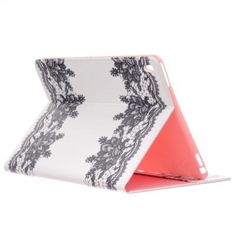 Bildi PU kožené zapínací pouzdro na iPad Pro 9.7 - krajka