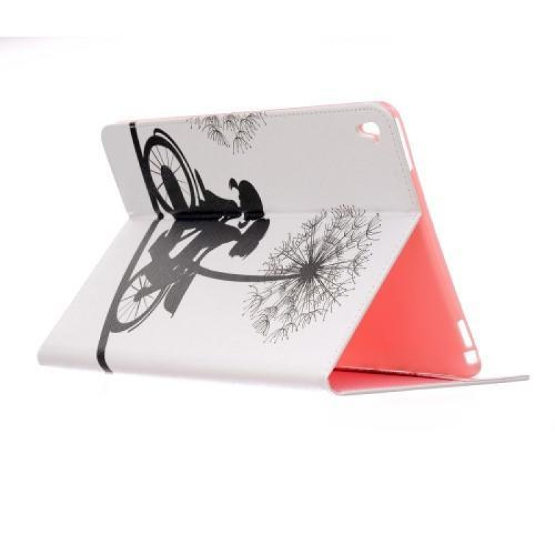 Bildi PU kožené zapínací pouzdro na iPad Pro 9.7 - láska na kole
