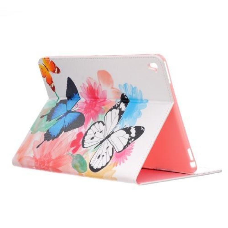 Bildi PU kožené zapínací pouzdro na iPad Pro 9.7 - motýlové