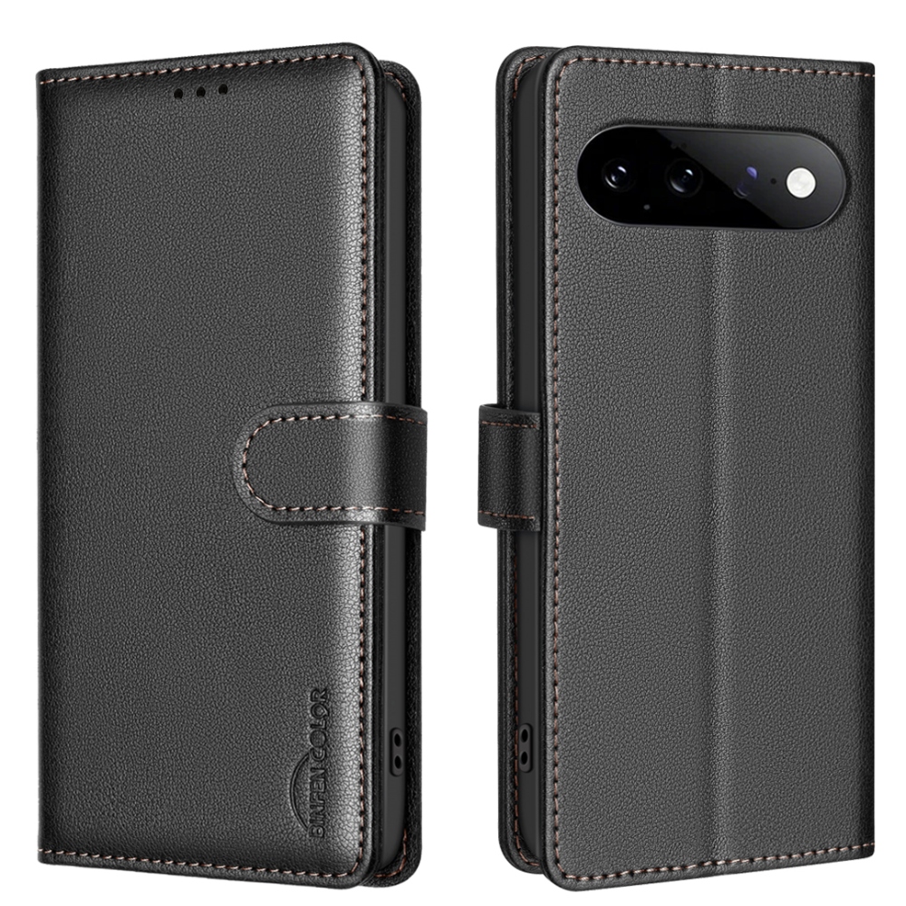 BINFEN knížkové pouzdro na Google Pixel 11 Pro/11 - černé