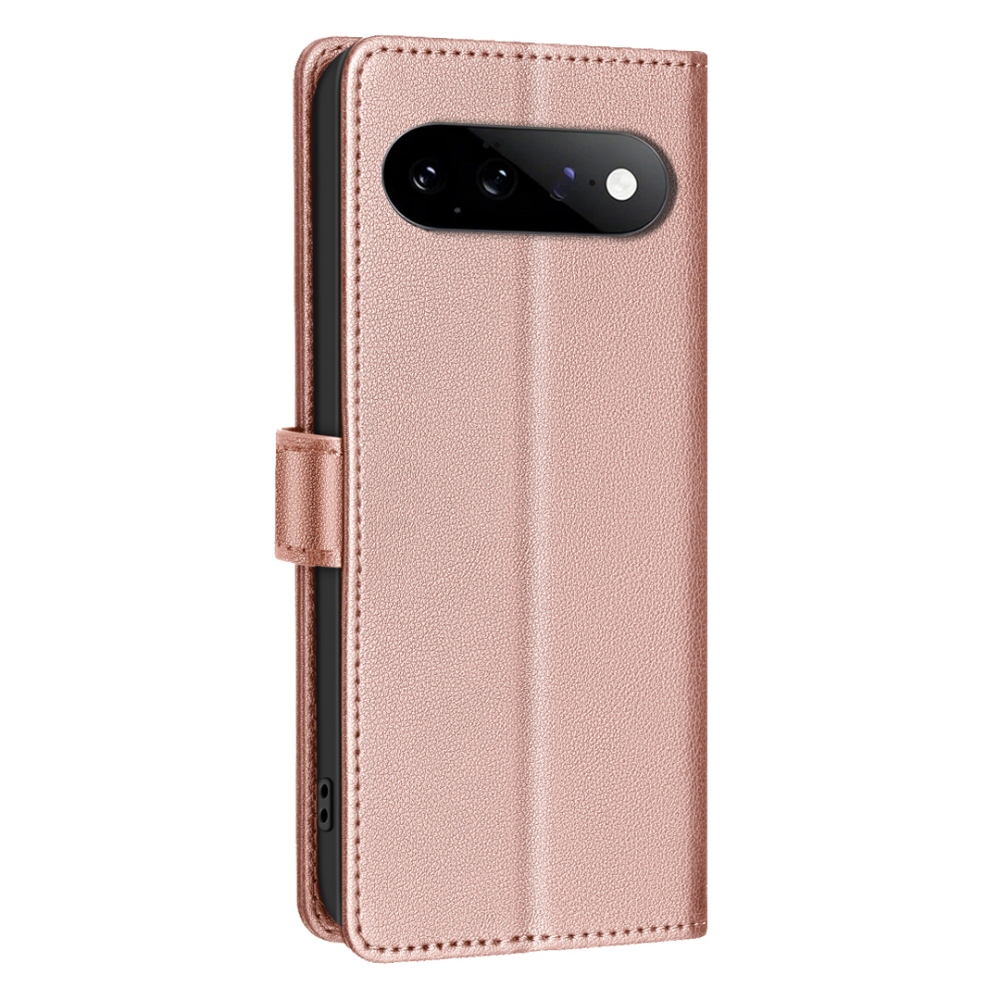 BINFEN knížkové pouzdro na Google Pixel 11 Pro/11 - růžovozlaté