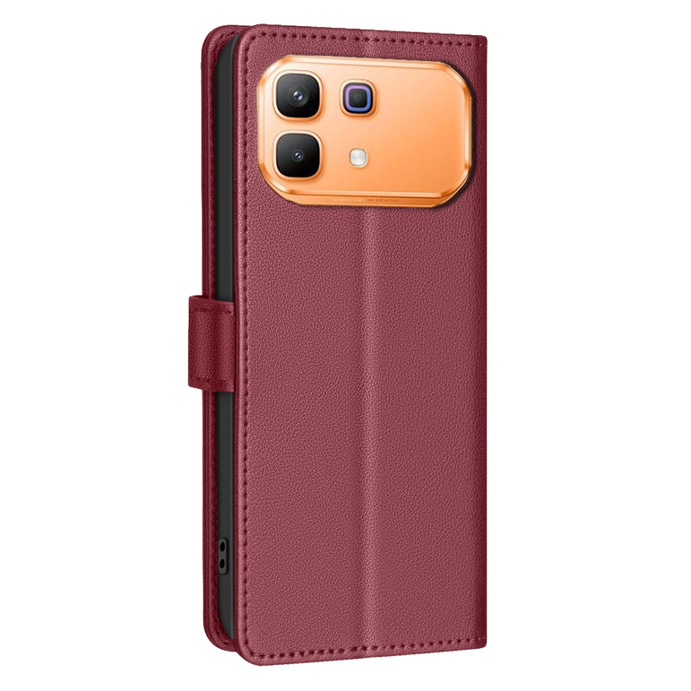 BINFEN knížkové pouzdro na Infinix Note 60 5G/Note 60 Pro 5G - červené