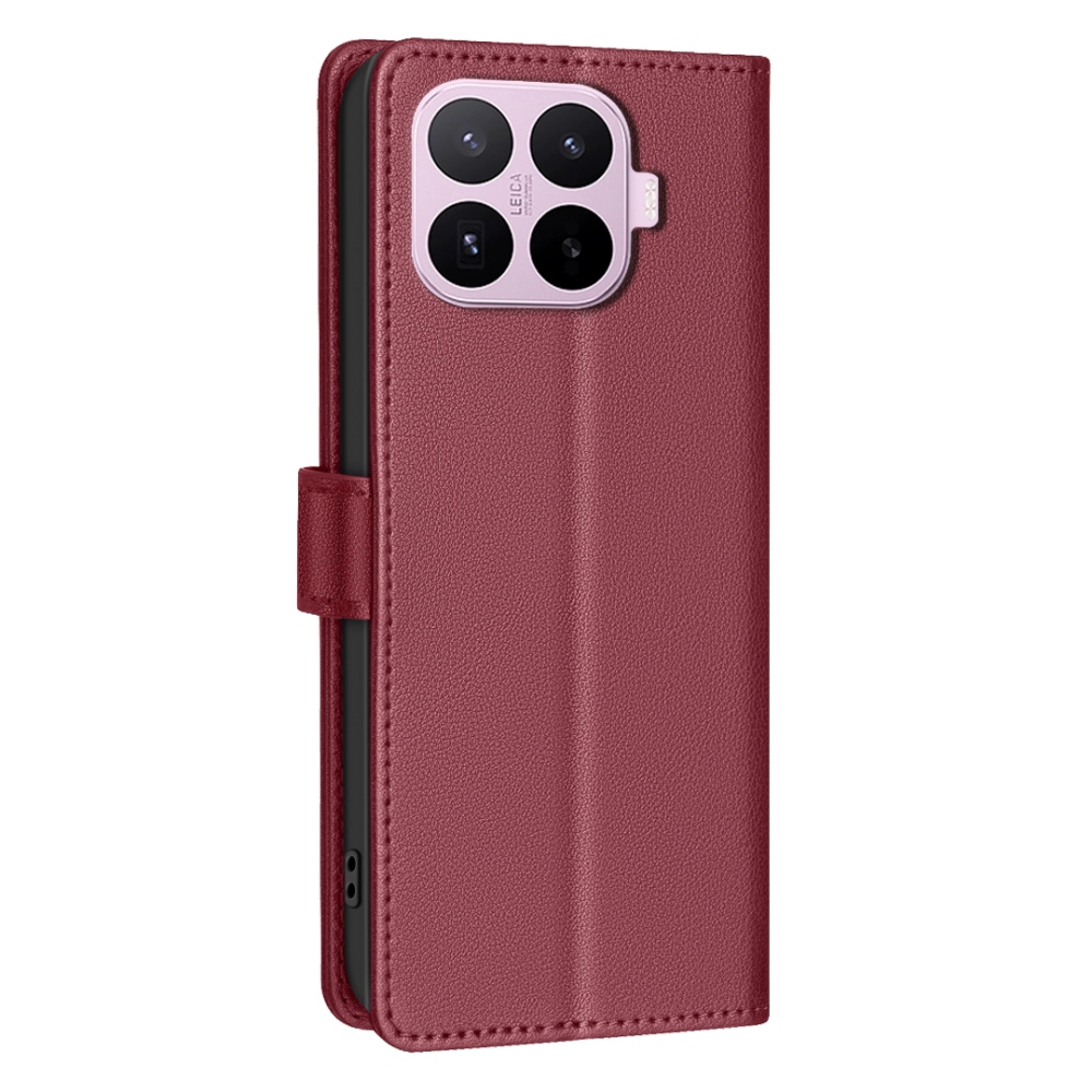 BINFEN knížkové pouzdro na Xiaomi 17T Pro - červené