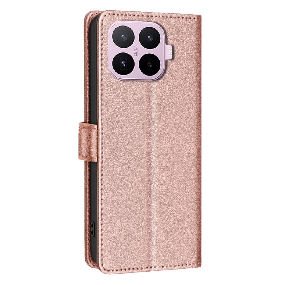 BINFEN knížkové pouzdro na Xiaomi 17T Pro - růžovozlaté